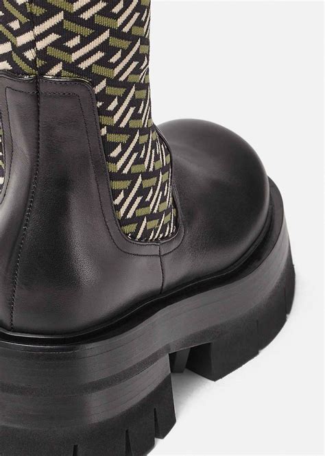 versace leonidas boots|Women's Designer Boots, Booties & Dress Boots.